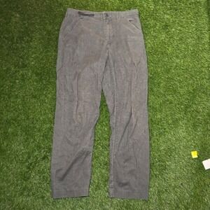 Patagonia Grey Hemp Organic Cotton Blend Straight Leg Pants Mens 31
